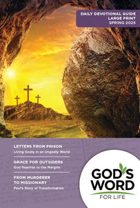 Adult Daily Devotional (Large Print) Spring 2025