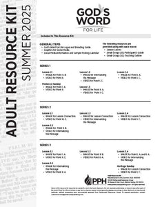 Adult Ministry Resource Kit (Digital) Summer 2025
