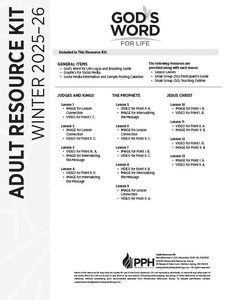 Adult Resource Kit (Digital) Winter 2026
