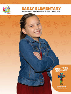 Early Elementary Devotional and  Activity Pages (Digital) Fall 2025