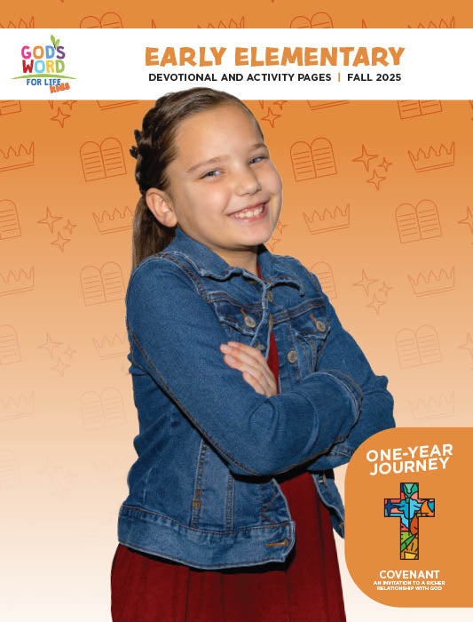 Early Elementary Devotional and  Activity Pages (Digital) Fall 2025