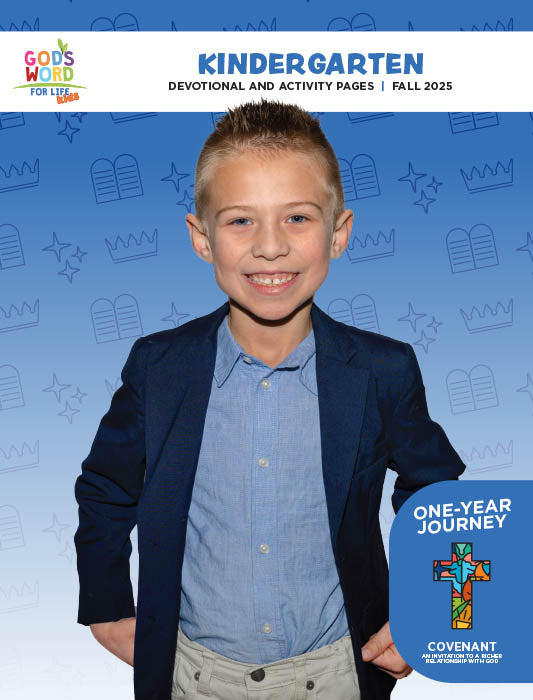 Kindergarten Devotional and Activity Pages Fall 2025