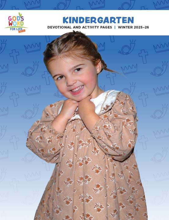 Kindergarten Devotional and  Activity Pages (Digital) Winter 2026