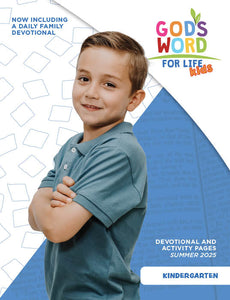 Kindergarten Devotional Activity Pages Summer 2025