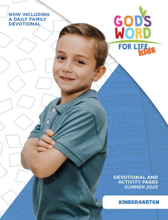 Kindergarten Devotional Activity Pages Summer 2025