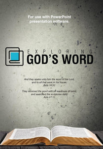Exploring God's Word Power Point Revised -  (PDF)