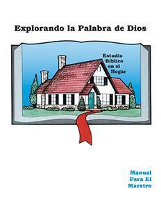 Exploring God's Word - Teacher Manual (Spanish)
