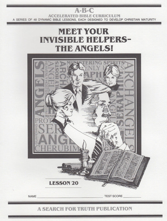 Accelerated Bible Curriculum - Meet Your Invisible Helper - Volume 20