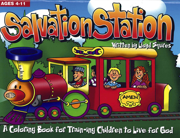 Salvation Station - Coloring Book