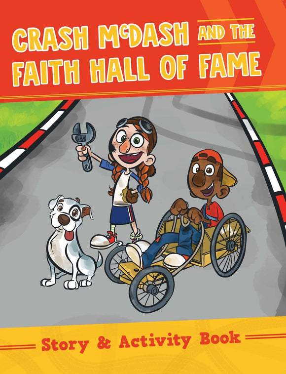 Crash McDash and the Faith Hall of Fame Story Activity Book